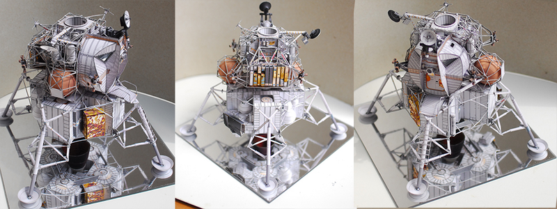 Illustration for article titled Japanese craftsman creates perfect sci-fi ship replicas using just paper
